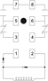 21/136 Series - Transfer General Purpose Relays - Wiring Diagram